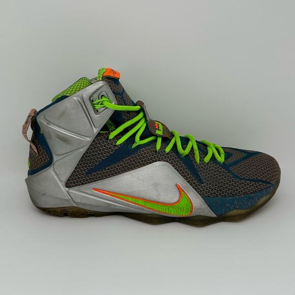 Nike Lebron 12 Trillon‎ Dollar Man Basketball Shoes 705410-430 Men’s Sz 12 main image 4